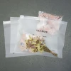 Custom Printed Clear Zip Lock Small Plastic packing Bags with own logo for clothes