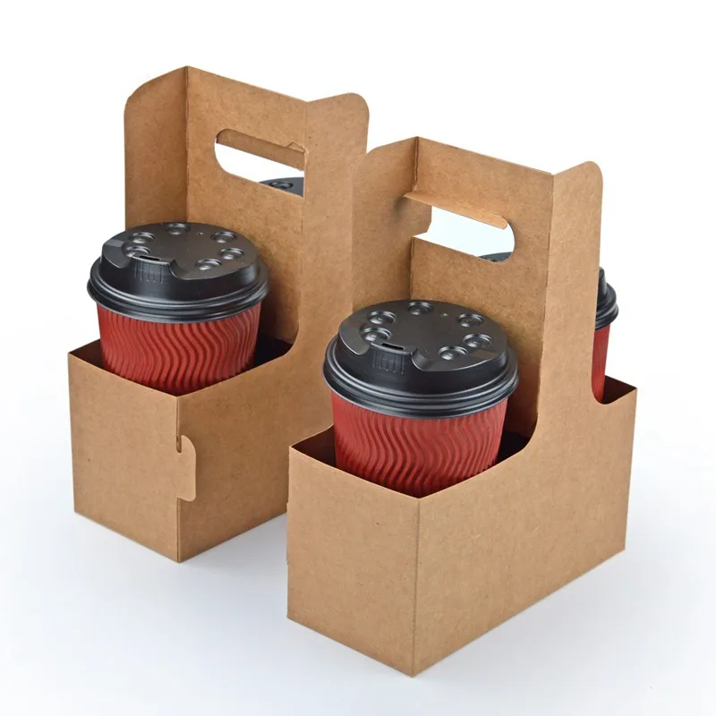 Ecofriendly Four Coffee Cup Holder With Rigid Cardboard Buy Coffee