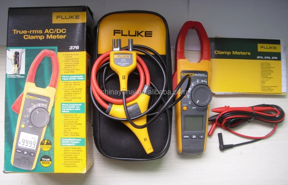 Fluke 376 True RMS AC/DC Clamp Meter