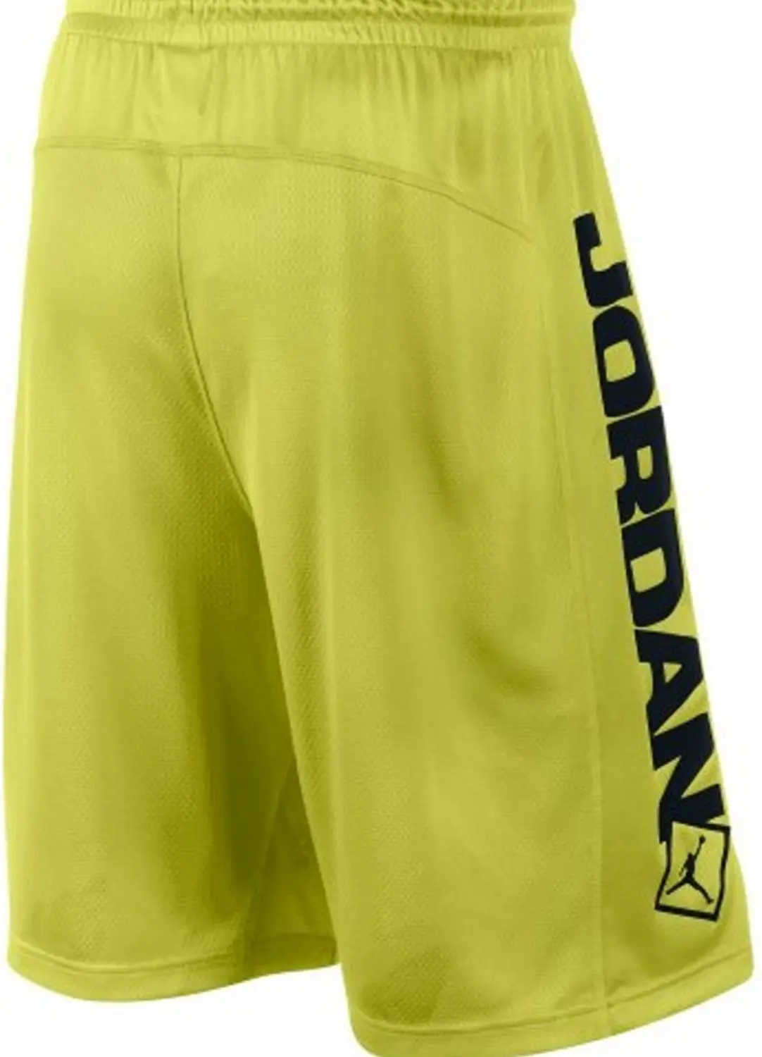 black and yellow jordan shorts