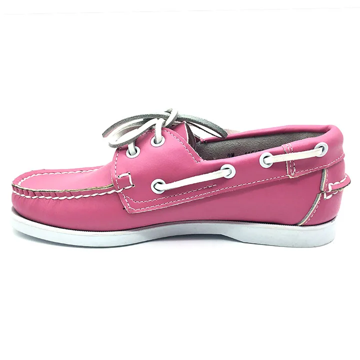 Women Pink Boat Shoes For Sale With 2 Eyelets Shoes Buy Women Pink