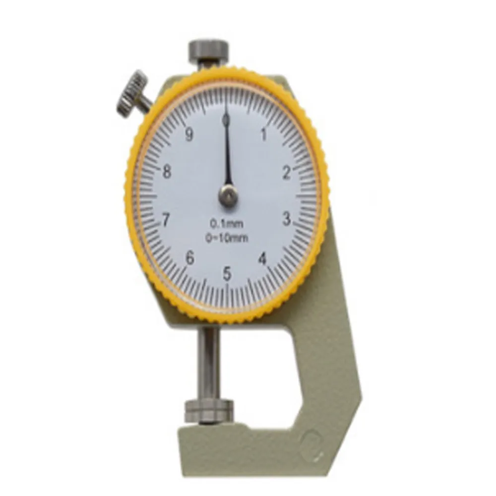0 To 20mm Range Measuring Tool 0.1mm Resolution Round Dial Thickness Gauge Buy Thickness Gauge