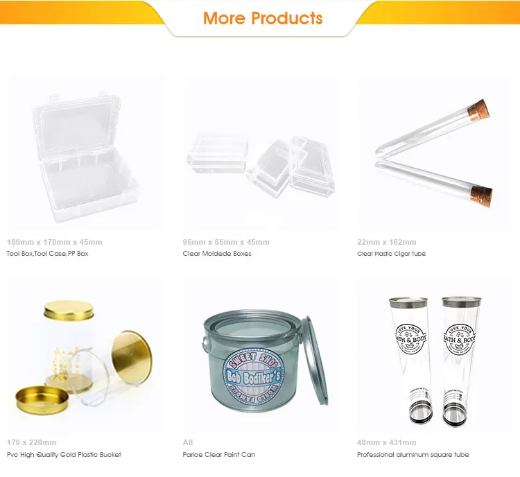 1 Gallon Clear Plastic Paint Cans Clear Bucket Paint Can Packaging