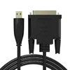 Micro HDMI D male to DVI 24+1 male Converter Adapter Gold-plated Transfer Cable
