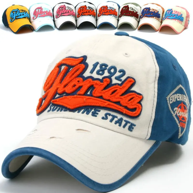 pre curved baseball caps