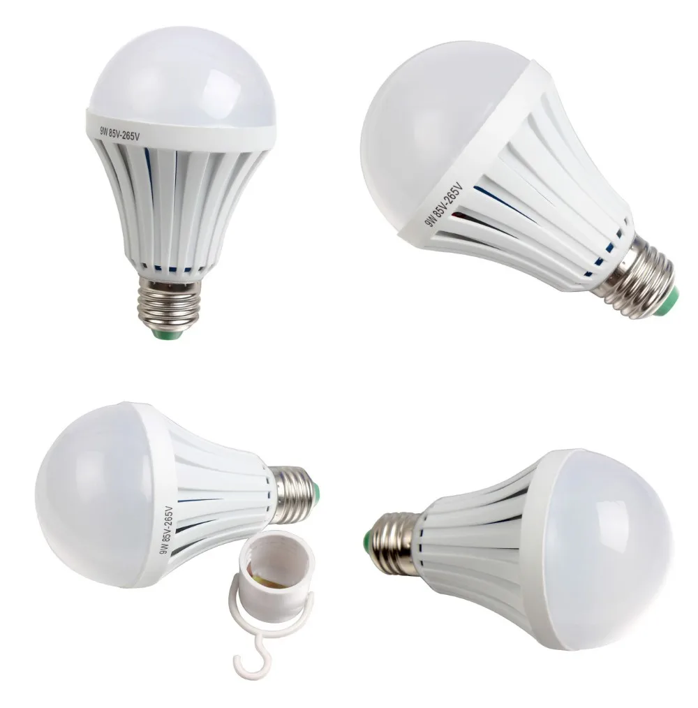 9w E27 Led Intelligent Lamp Led Rechargeable Emergency Bulb Buy