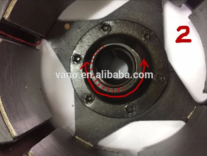 Steel 12V SIMSON S50 S51 Motorcycle Magneto Flywheel