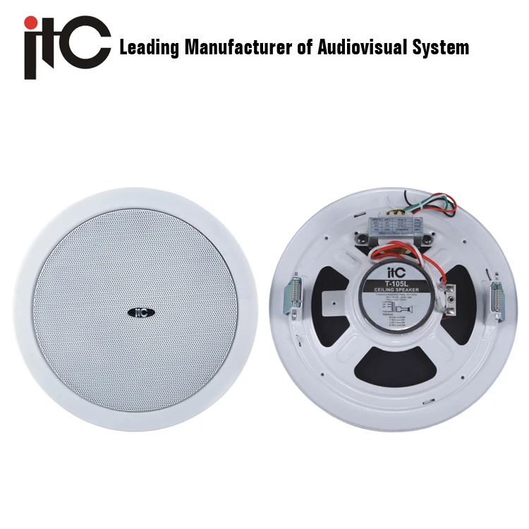 Itc T 105l New Arrival 6w 6 Inch Spring Clip Commercial Audio