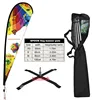 Advertising event tear drop feather flag banner
