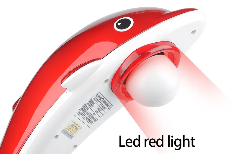 Luyao Ly 606b 1 Infrared Heat Vibration Handheld Dolphin Massager Buy Cordless Handheld