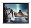 Manual Pull Down Projection Screen/Wall Mount Manual Screen/Spring Roller Mechanism Manual Projector