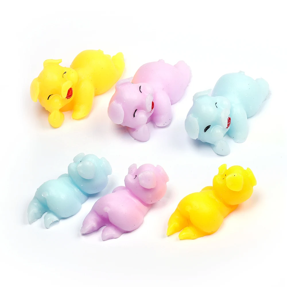 流行的应力缓解缓慢上升 tpr mochi squishy 硅胶 squishies 玩具
