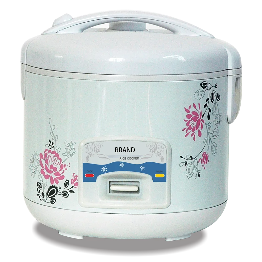 One Button Control Aluminium Inner Pot Deluxe Mini Electric Rice Cooker