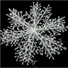 romantic winter Christmas decoration store window dressing ornament snowflake