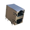 615016240521 RJ45 Jack Shielded Stacked Up&Down 2x1 Port RJ45 connector