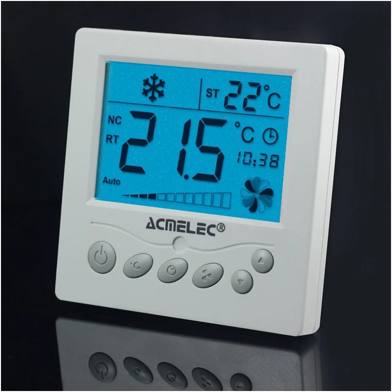Central Airconditioning Thermostat Fan Coil Thermostat Remote Control