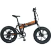 20 inch alloy folding electric bike Snow Foldable electric Bicycle Bafang All in one Brushless Hub Motor with fat tyre 48v 500w