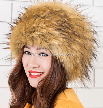 faux fur russian hat
