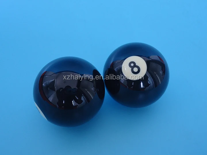 Custom Logo Billiard Ball Decorative Billiard Balls Black ...