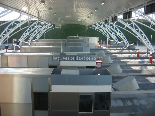 High quality prefabricated service station canopy metal roof