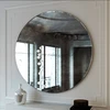 4mm 5mm Float Clear Round Black Glass Coated Mirror