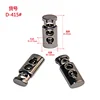 Factory price high quality various styles two holes cord spring toggle stopper supplier