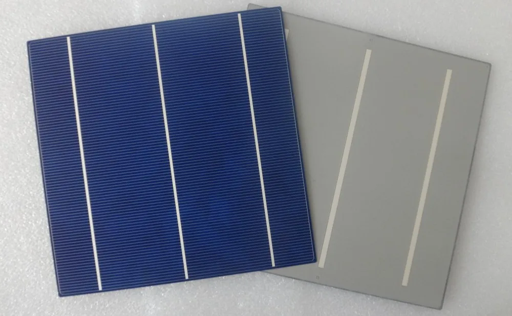 Polycrystalline Solar Cells 6x6 Solar Panel Price India 156x156mm 3bb