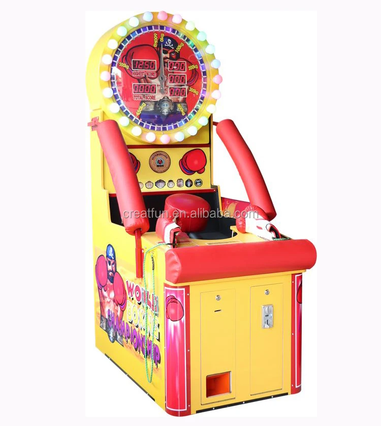 Indoor Amusement Electronic Boxing Arcade Game Boxer Machine - Buy ...