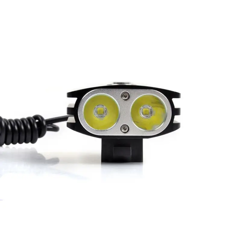 NItemate Bicycle Front Lamps 2000 Lumens USB Rechargeable Aluminum Alloy L2 LED