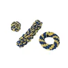 Dog supplies Wholesale safe green rope cat toys pet chew pet toys dog pet toy set