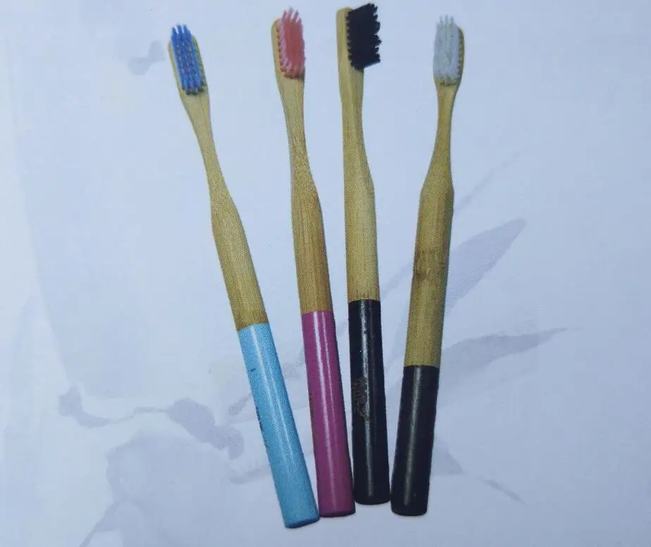 100% organic top quality bamboo toothbrush charcoal bristle bamboo toothbrush 100 organic