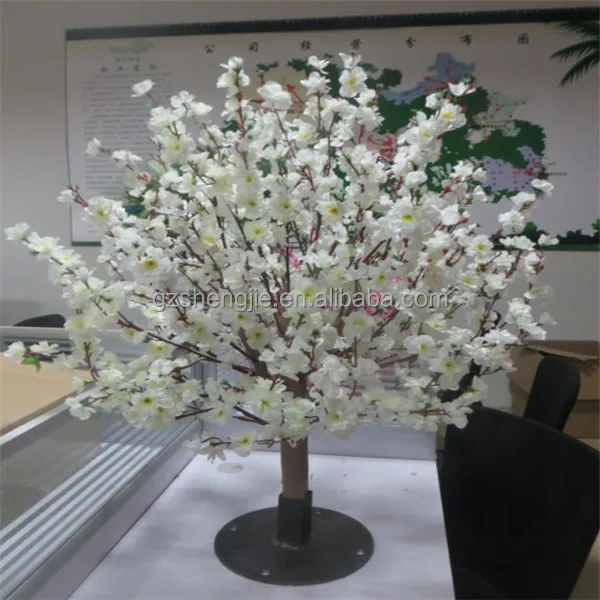 Yc10 Decorative Artificial Cherry Blossom Bonsai Tree,Silk Flower