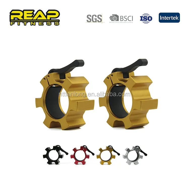 Reapbarbell Regular Custom Logo Economy Chroming Plastic Dumbbell Star