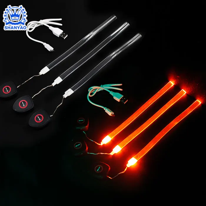 Customizable LED Lights Strips Battery Operated LED Strip Lights for LED Teepee Light Tent Backpack Hand Bag Clothing Glove etc