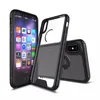 For Apple iPhone 8 acrylic and tpu bumper shockproof case