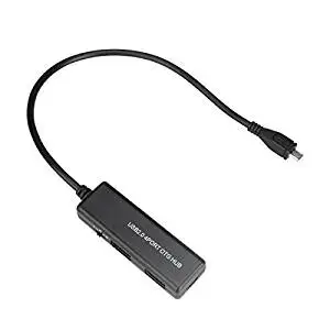 4 Port Micro USB OTG Charger HUB Cable For Tablet Phone / Please click here to buy the white version. . . Please check to buy the OTG cable for Thinkpad 8. . . Please check to buy the