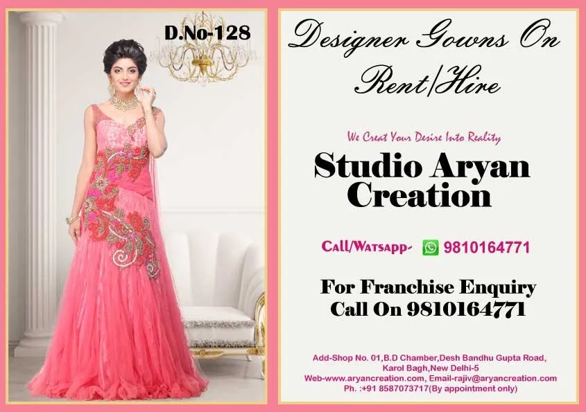 evening gowns in karol bagh