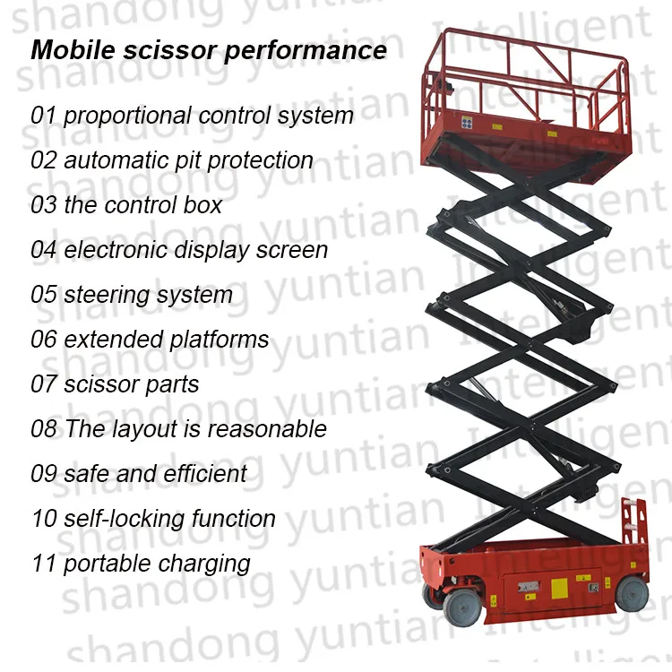 Mini Scissor Lift Jack Micro Mechanical Small Lifts Remote Control ...