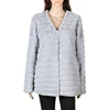 2019 YIWU Wholesale Custom Faux Rabbit Fur Women Jacket