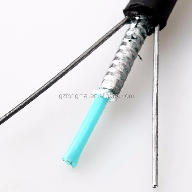 Outdoor Optical Fiber Cable GYXTW 12 core Single Mode Fiber Optic Cable G652D - ANKUX.COM