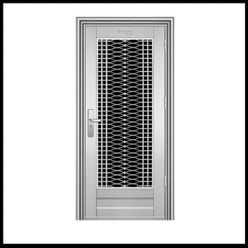 Swing Type Simply Window Safety Steel Grill Door Design India