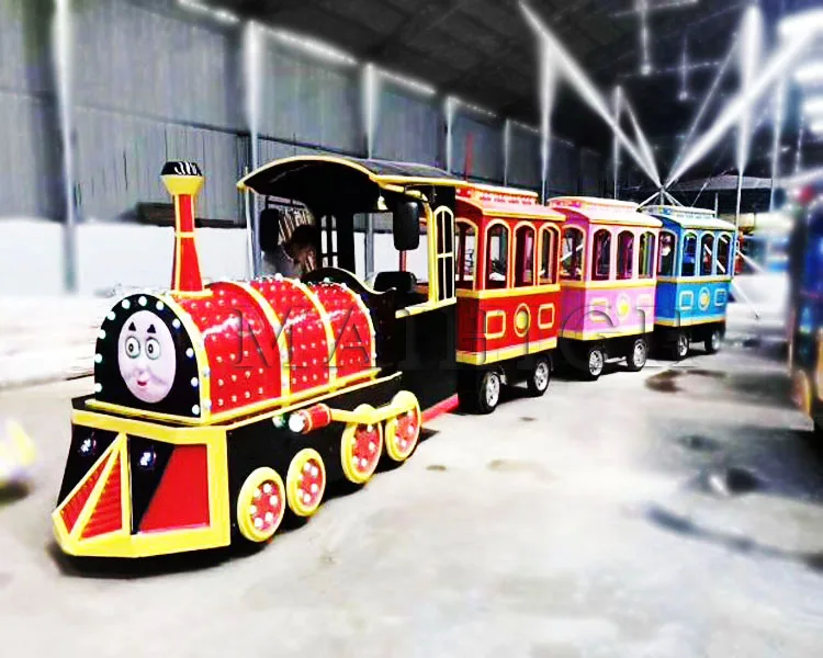 Adults And Kids Electric Used Trackless Backyard Garden Train For Sale