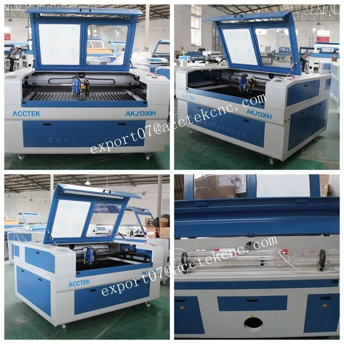 belt transmission co2 laser metal cutting machine 1390