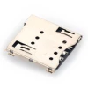 MUP-C792 8PIN push push type micro sim card pin connector