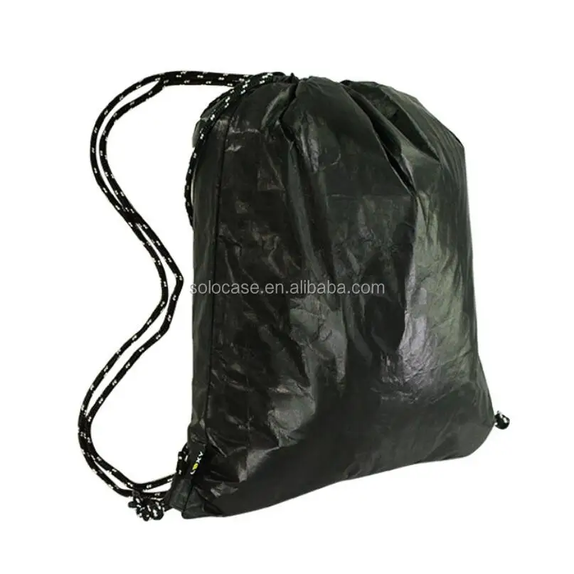 Tyvek Paper Sack Sports Gym Drawstring Bag