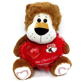 valentine heart bear