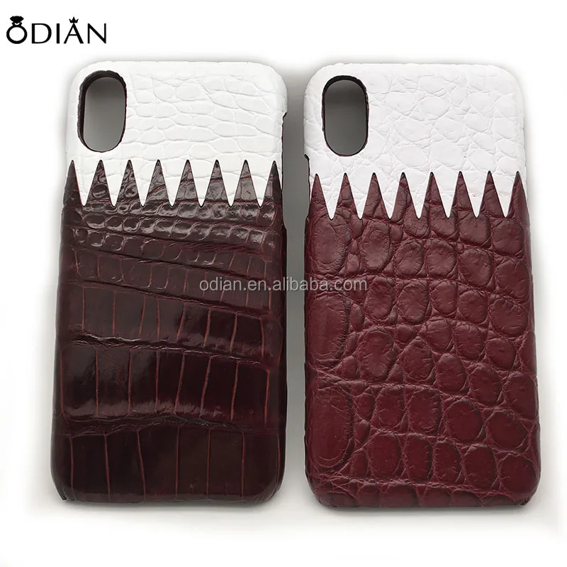 Genuine crocodile alligator skin leather cover for Phone case Cover for Phone X XS max XR