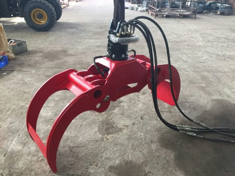 Excavator Rotating Grapple / Hydraulic Grapples - Buy Log Grapple small ...