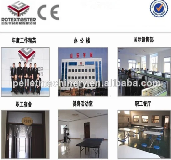 Rotary Drier of the whole biomass pellet production line