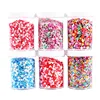 YY0512 90g Polymer DIY Craft Including Different Shape--Stars, Flowers Top Making Kids Slime Accessories